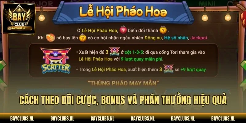 Cách theo dõi cược, bonus và phần thưởng hiệu quả