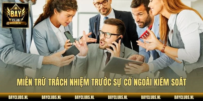 Miễn Trừ Trách Nhiệm: Hiểu Rõ Rủi Ro Khi Chơi Casino 2 Miễn trừ trách nhiệm trước sự cố ngoài kiểm soát